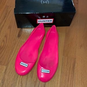 Hunter Romilly rain flats